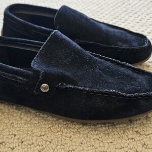 Next Boys Navy Suede Loafers